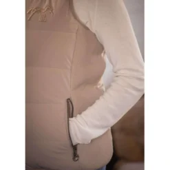 Pénélope Bodywarmer Louxia Taupe