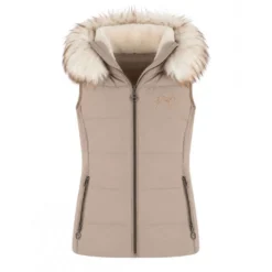 Pénélope Bodywarmer Louxia Taupe