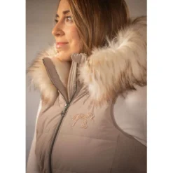 Pénélope Bodywarmer Louxia Taupe