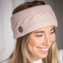Pénélope Hoofdband Mel Beige