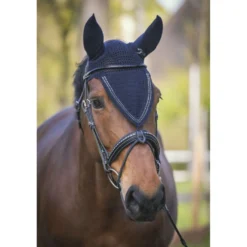 Pénélope Oornetje Strass Lang Navy