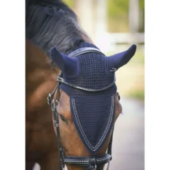 Pénélope Oornetje Strass Lang Navy