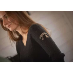 Pénélope Pullover Virgile Zwart