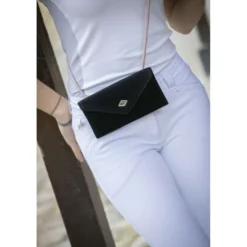 Pénélope Telefoontasje Mesh Zwart