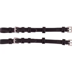 Premiere Bakstukken 13mm RVS Gesp per Paar Zwart