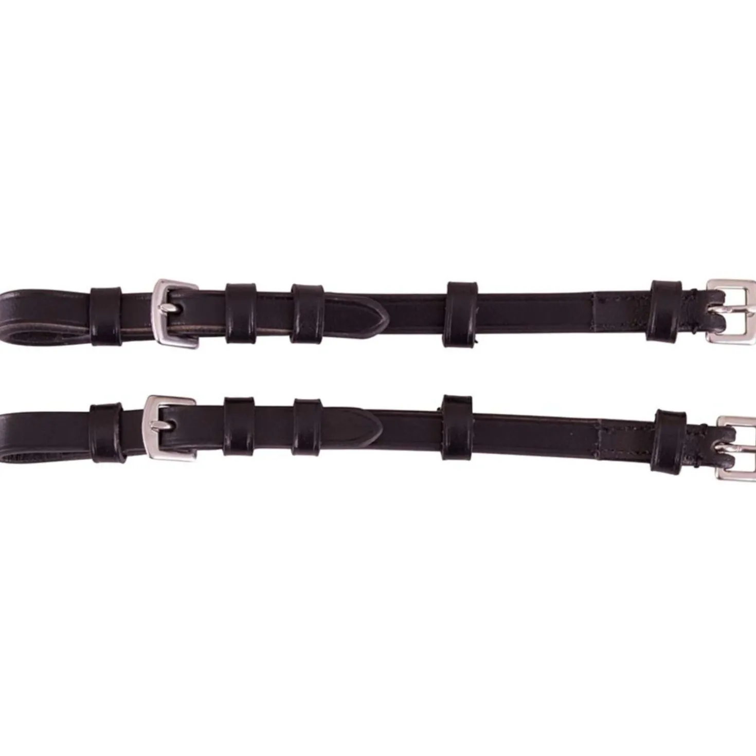 Premiere Bakstukken 13mm RVS Gesp per Paar Zwart
