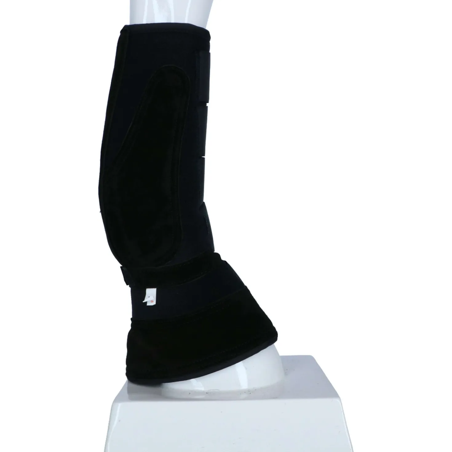 Premiere Beenbeschermer en Springschoen Neopreen Zwart