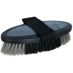 Premiere Borstel Body Soft Grip Zacht Medium 25mm Zwart/Grijs