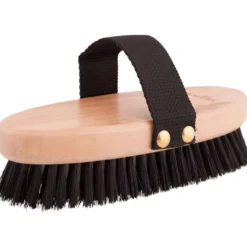Premiere Borstel Body Zacht Houten Rug Zwart/Wit