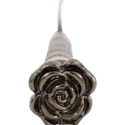 Premiere Dressuurzweep Flower Zwart/Gunmetal