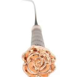 Premiere Dressuurzweep Flower Zwart/Rosegoud