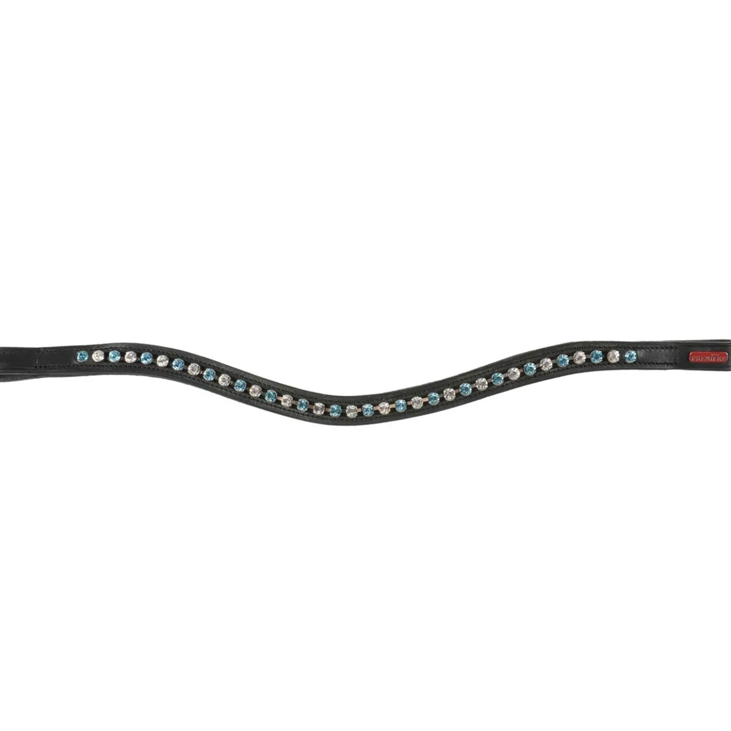 Premiere Frondeel Lyskamm Geb Crystal XL Zwart/L.Blw/Wit