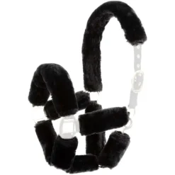 Premiere Halsterbontjes Artificial Fur Set Zwart