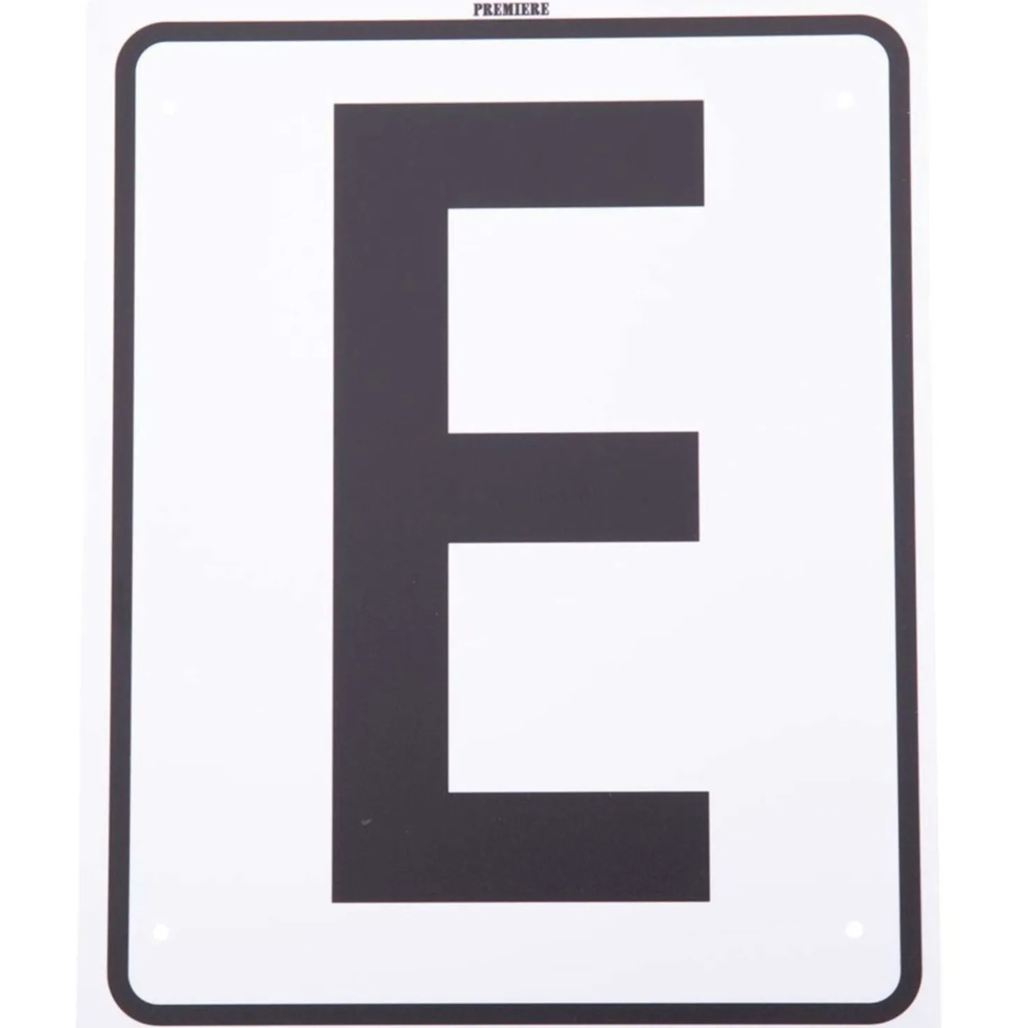 Premiere Manegeletters 20x25cm Wit