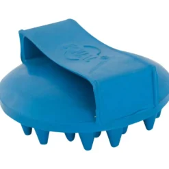 Premiere Ros/Massageborstel Rubber Rond Grof Blauw