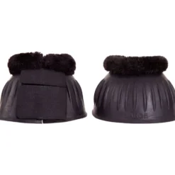 Premiere Springschoen Rubber met Fleecerand Zwart