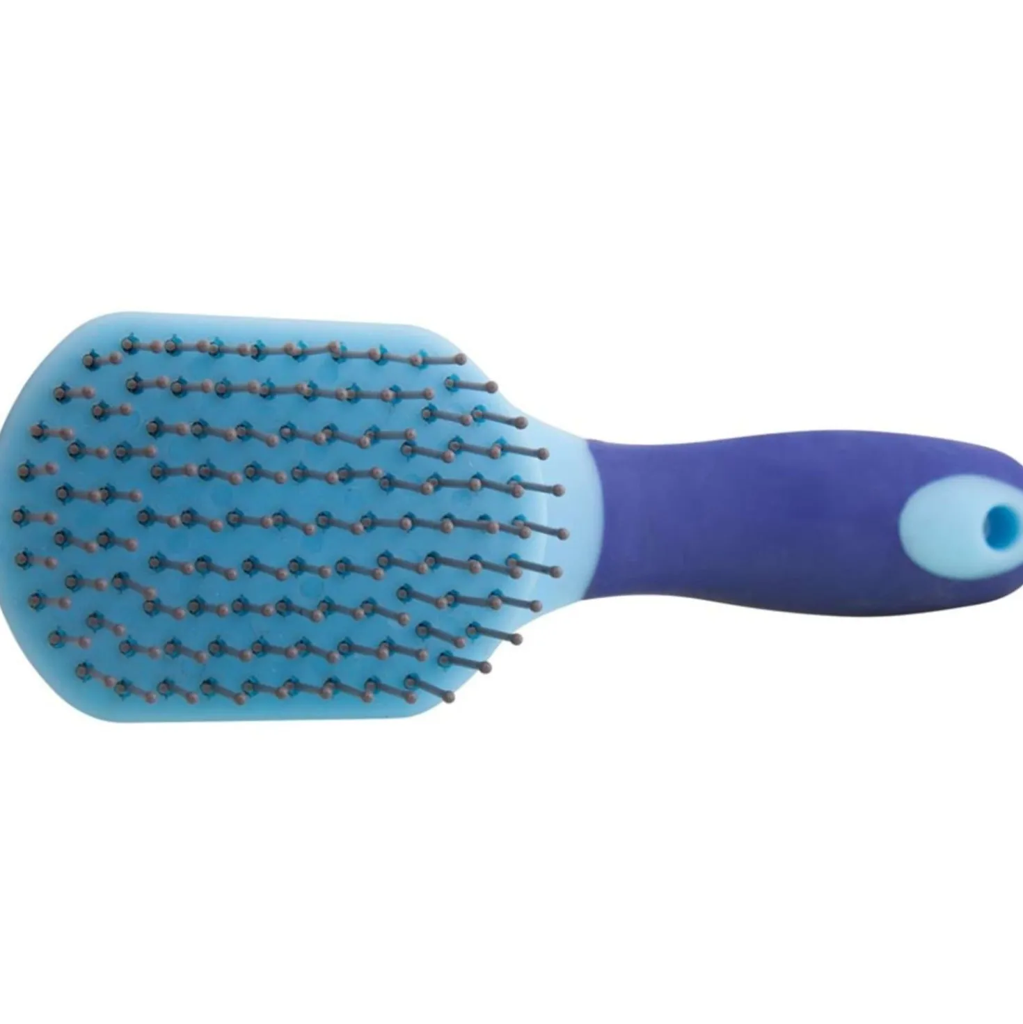 Premiere Staartborstel Soft Grip Kobalt/Lichtblauw