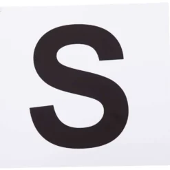 Premiere Stickers voor Manegeletters Wit