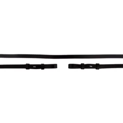Premiere Teugel Dressuur Leer Dicht 13mm Blind Zwart