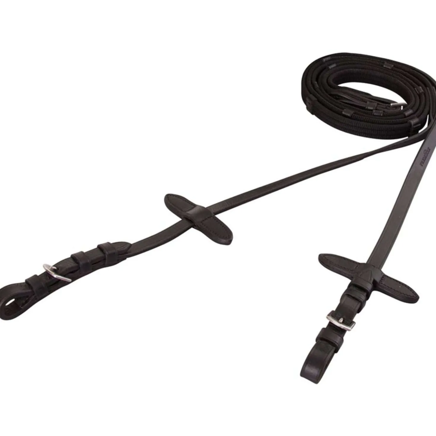 Premiere Teugel Linnen 16mm Gespsluiting Zwart