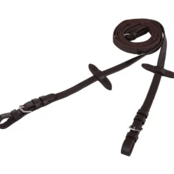 Premiere Teugel 19mm Anti-slip Gespsluiting Bruin