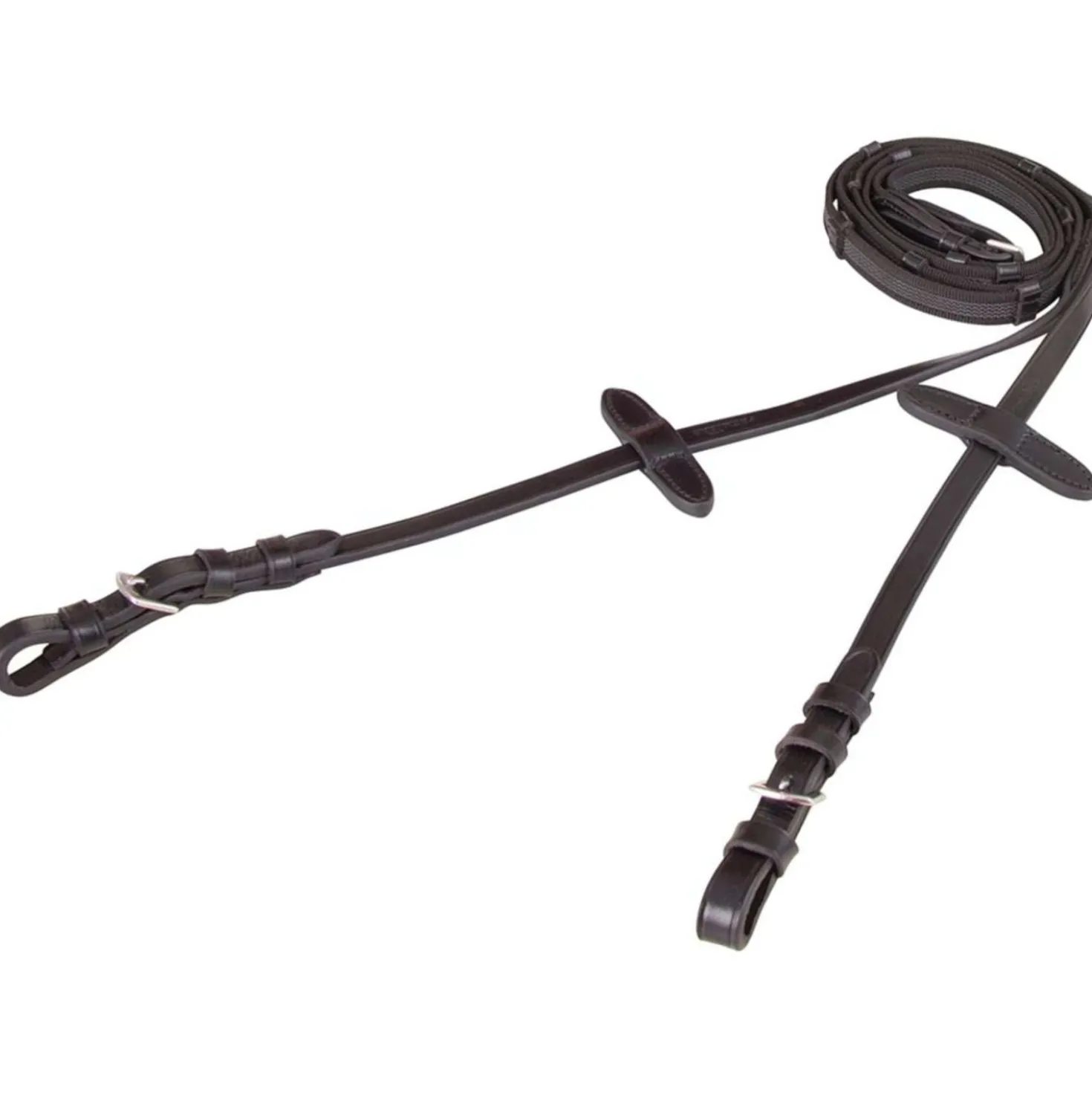 Premiere Teugel 16mm Anti-slip Gespsluiting Zwart