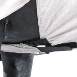 Premiere Vliegendeken Hals Buikflap Mesh Grijs
