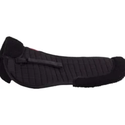 Premiere Zadelonderlegger Fleece Zwart/Zwart