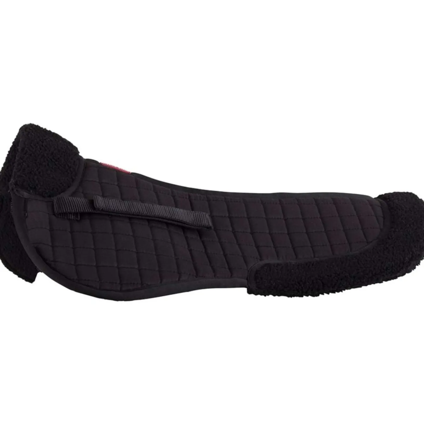 Premiere Zadelonderlegger Fleece Zwart/Zwart