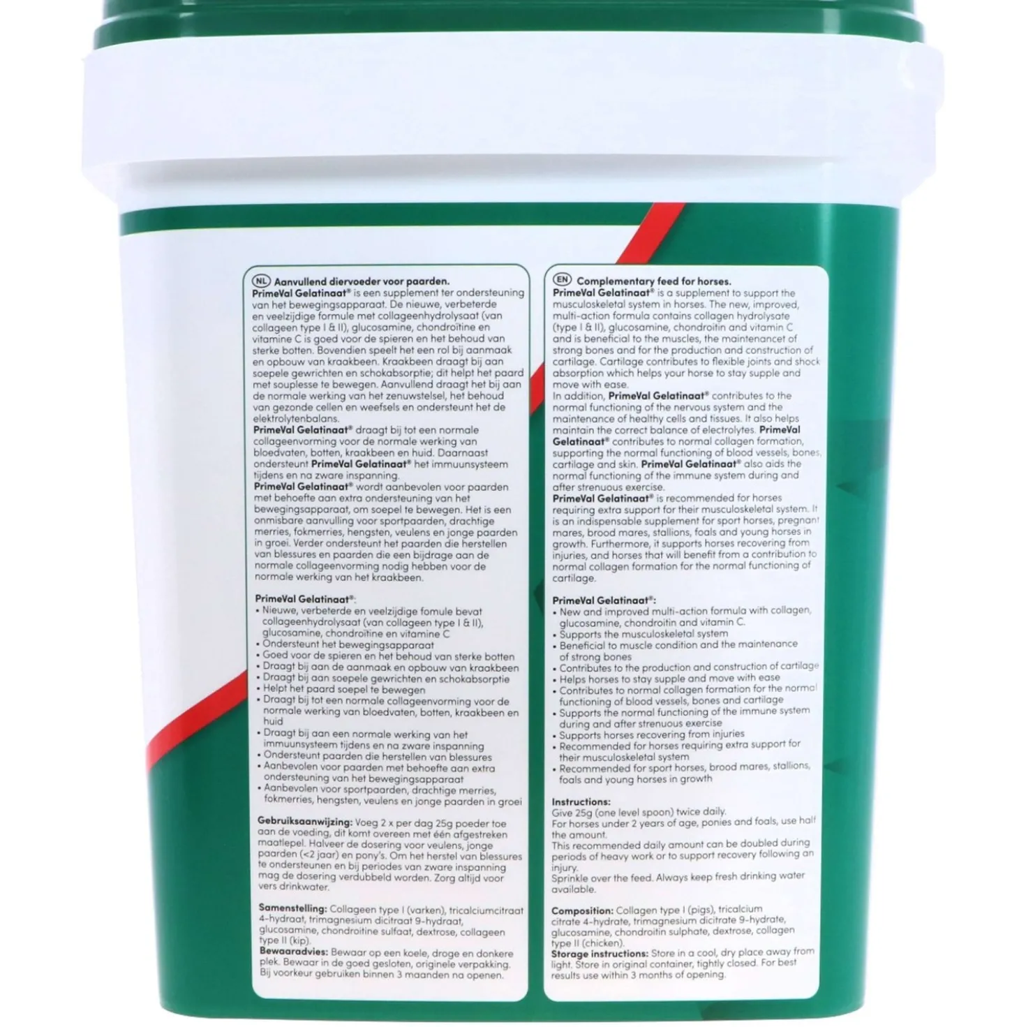 PrimeVal Gelatinaat Paard