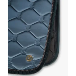 PS of Sweden Zadeldekje Ruffle Pearl Dressuur Shadow Blue