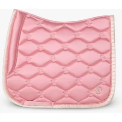 PS of Sweden Zadeldekje Ruffle Pearl Dressuur Vintage Pink