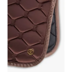 PS of Sweden Zadeldekje Ruffle Pearl Springen Earth Brown