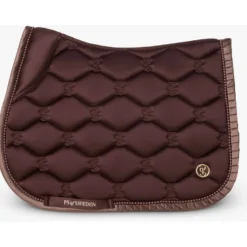 PS of Sweden Zadeldekje Ruffle Pearl Springen Earth Brown