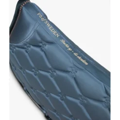 PS of Sweden Zadeldekje Ruffle Pearl Springen Shadow Blue