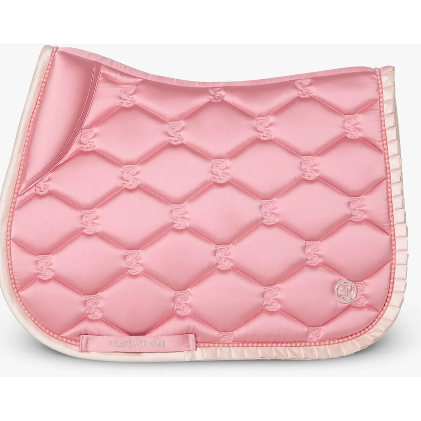 PS of Sweden Zadeldekje Ruffle Pearl Springen Vintage Pink