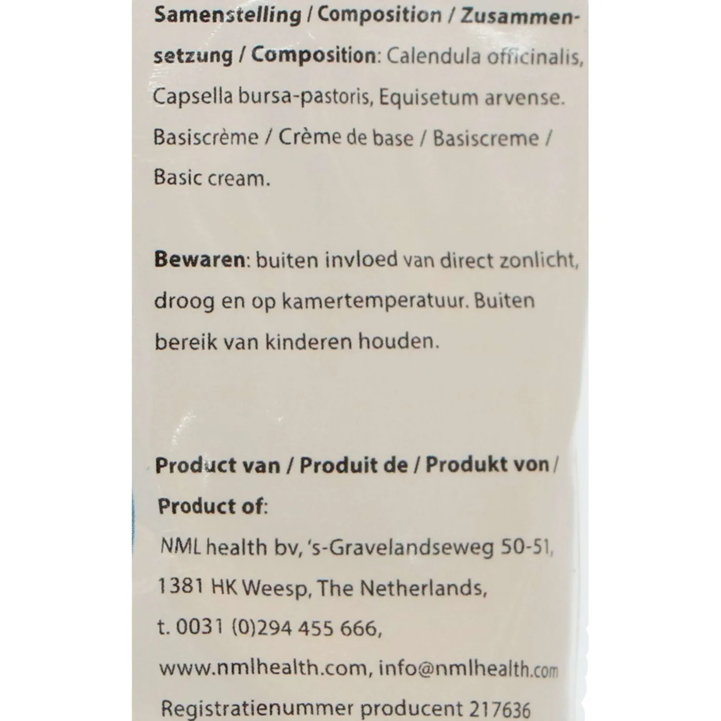 PUUR Calendula Cream / Zalf Hond/Kat/Paard