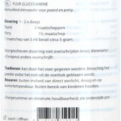 PUUR Glucosamine Paard/Pony