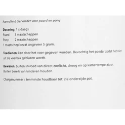 PUUR Muscle Mass / Spieropbouw Paard/Pony