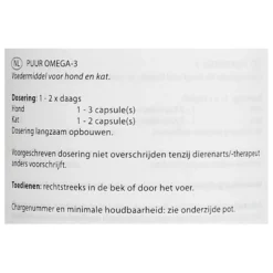 PUUR Omega-3 Hond/Kat