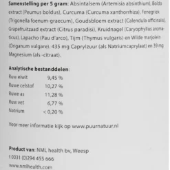PUUR Parasitus / Parasiet Balans Paard/Pony