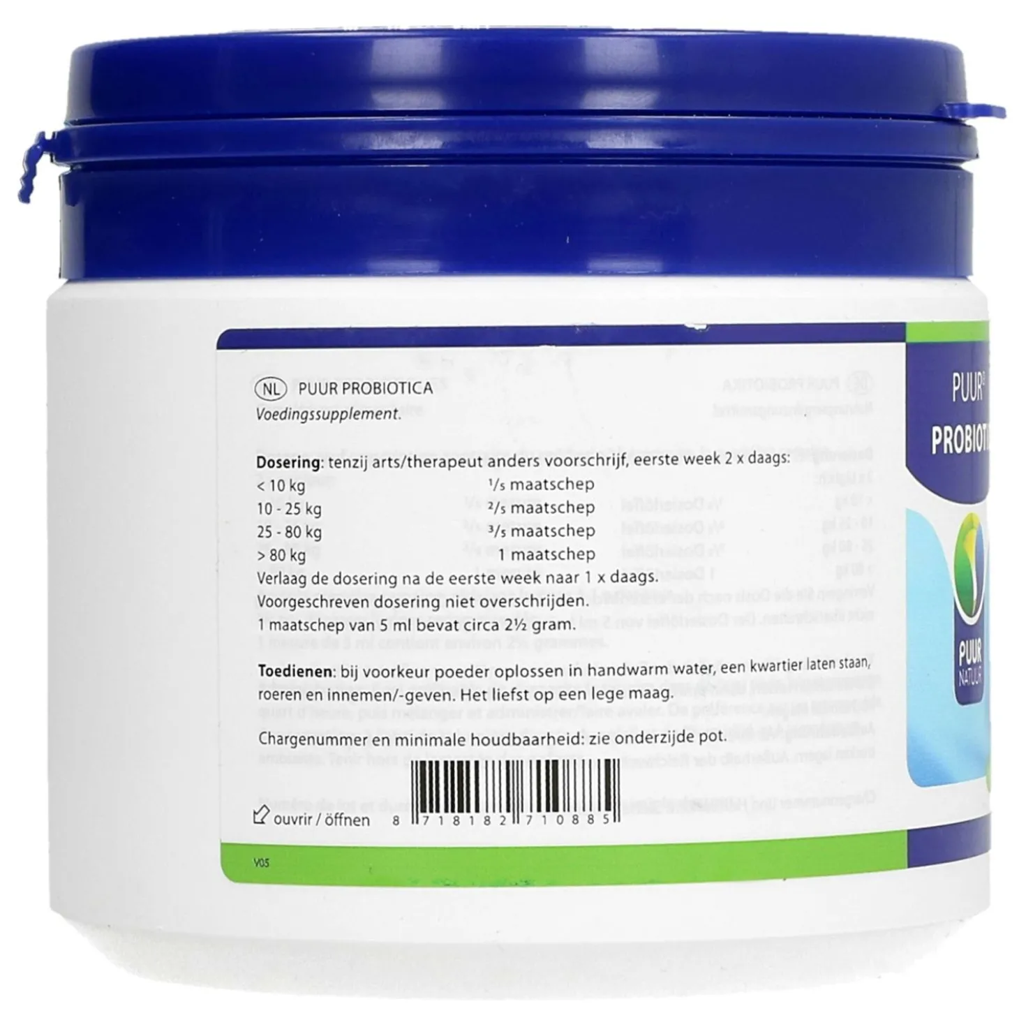 PUUR Probiotic / Probiotica Paard/Pony