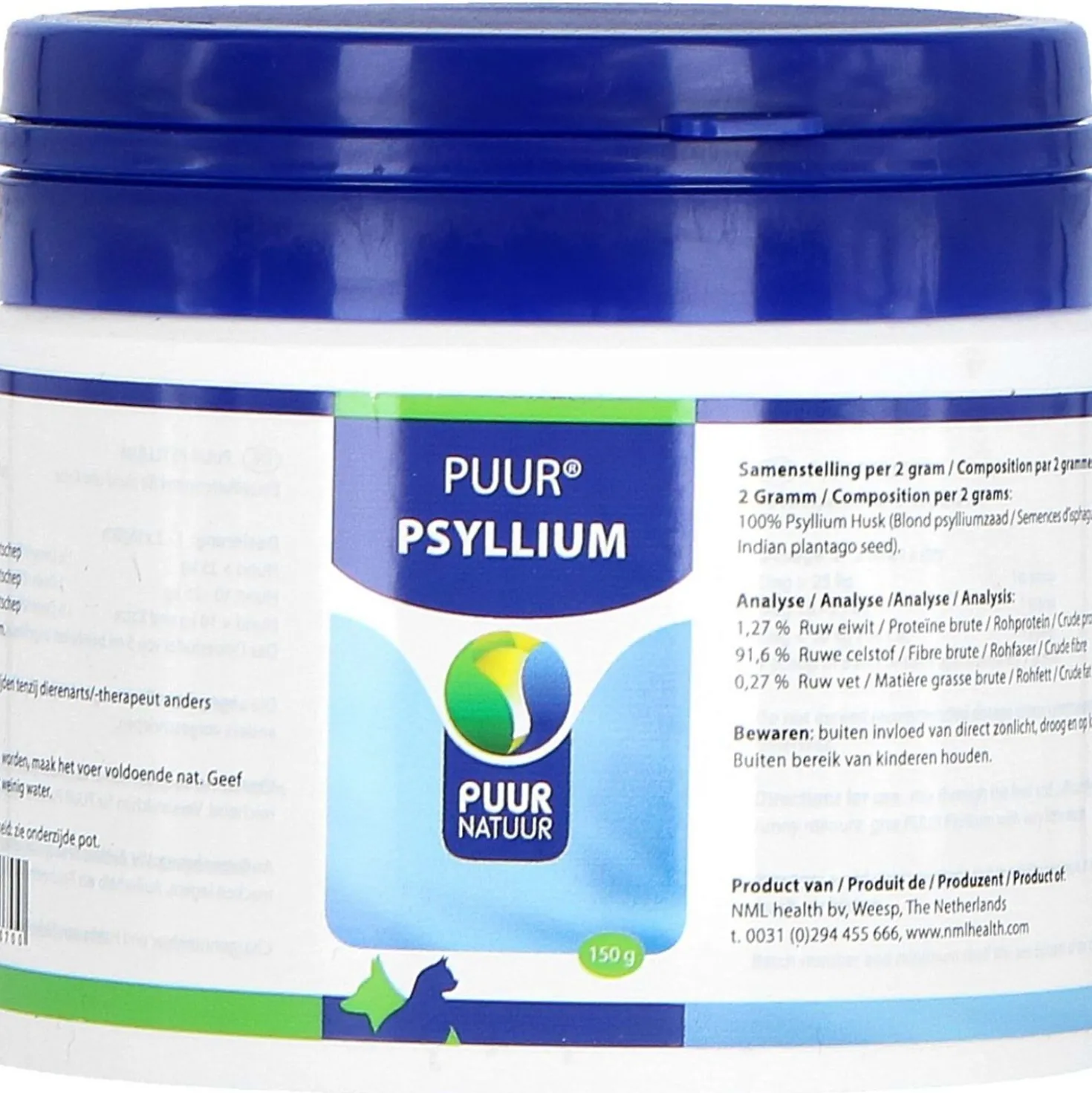 PUUR Psyllium Hond/Kat