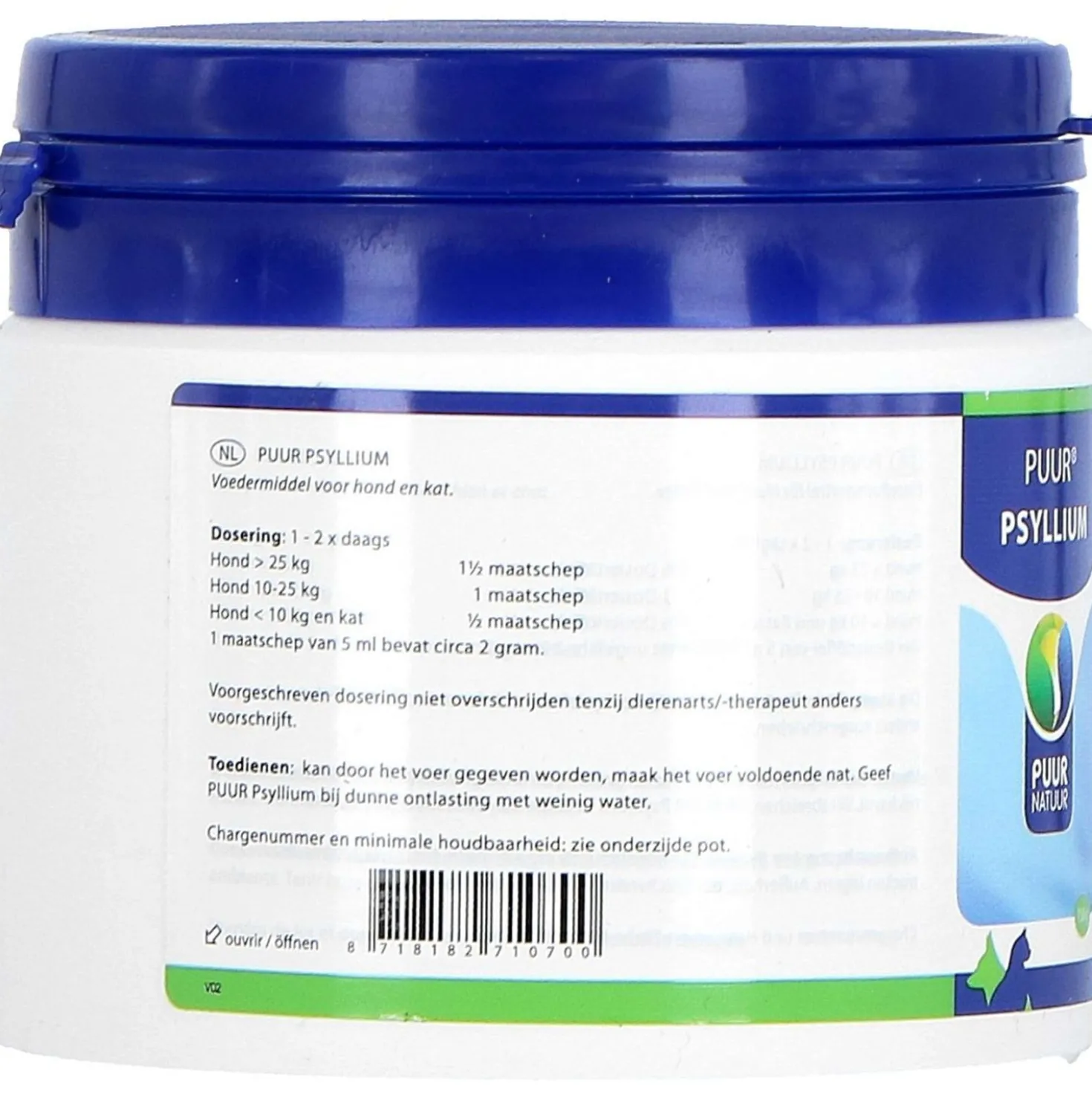PUUR Psyllium Hond/Kat