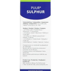 PUUR Sulphur / Moc Paard/Pony