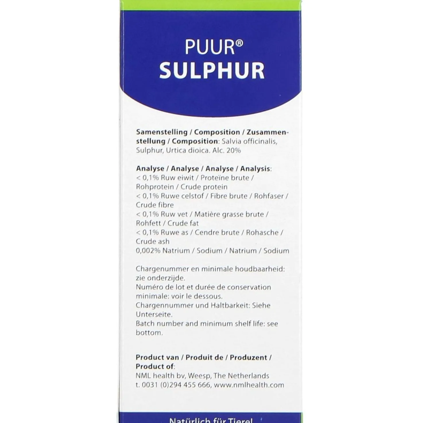 PUUR Sulphur / Moc Paard/Pony