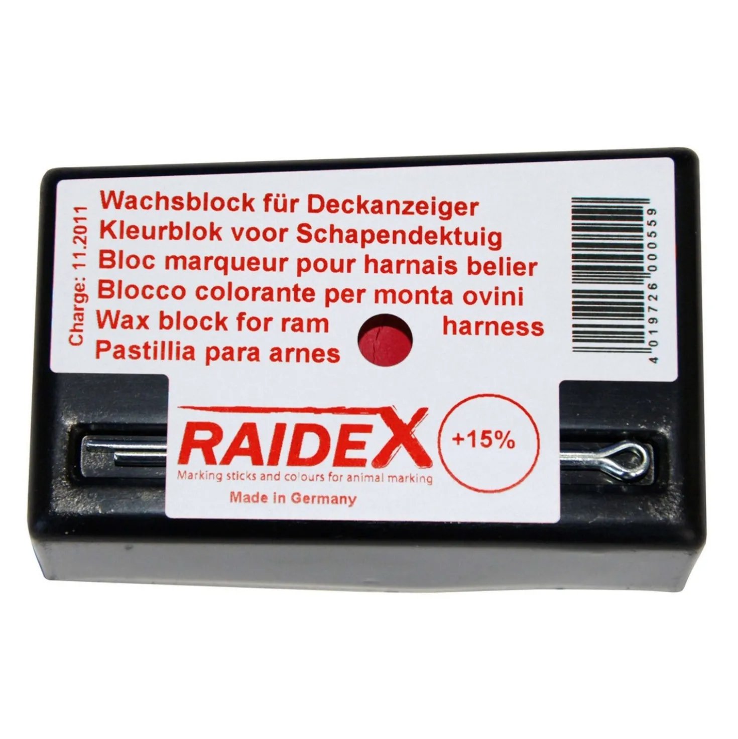 Raidex Dekblok Rood