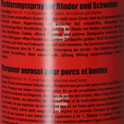 Raidex Markeringsspray Rood