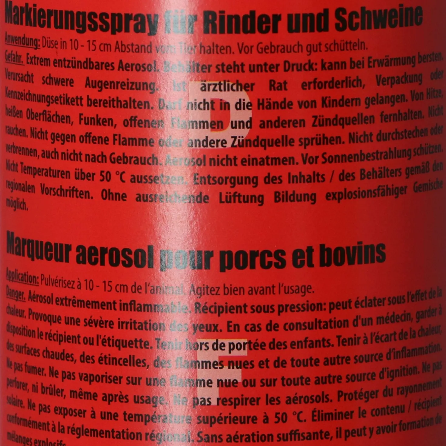Raidex Markeringsspray Rood