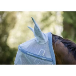 Rambo Fly Mask Heather Blue/Blue/Silver